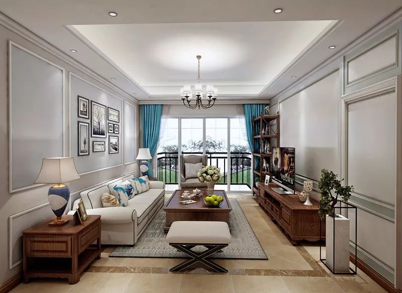石家莊整裝包效果圖欣賞 | 老少皆宜的美式裝修效果圖，照著裝修準(zhǔn)沒錯(cuò)！
