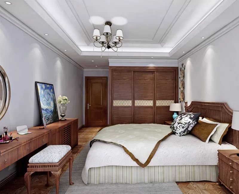 石家莊整裝包效果圖欣賞 | 老少皆宜的美式裝修效果圖，照著裝修準(zhǔn)沒錯(cuò)！