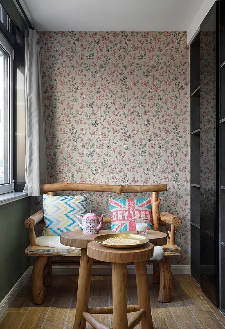 現(xiàn)代風(fēng)三房，有著夢幻感的背景墻，好讓人喜歡！