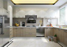  現(xiàn)代簡約風(fēng)格廚房，自然舒適！